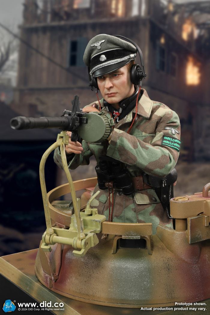 Panther tank scene (with MG34 machine gun) 1/6