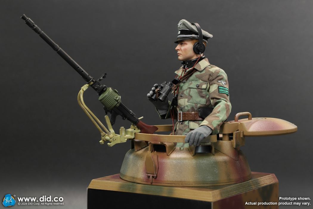 Panther tank scene (with MG34 machine gun) 1/6