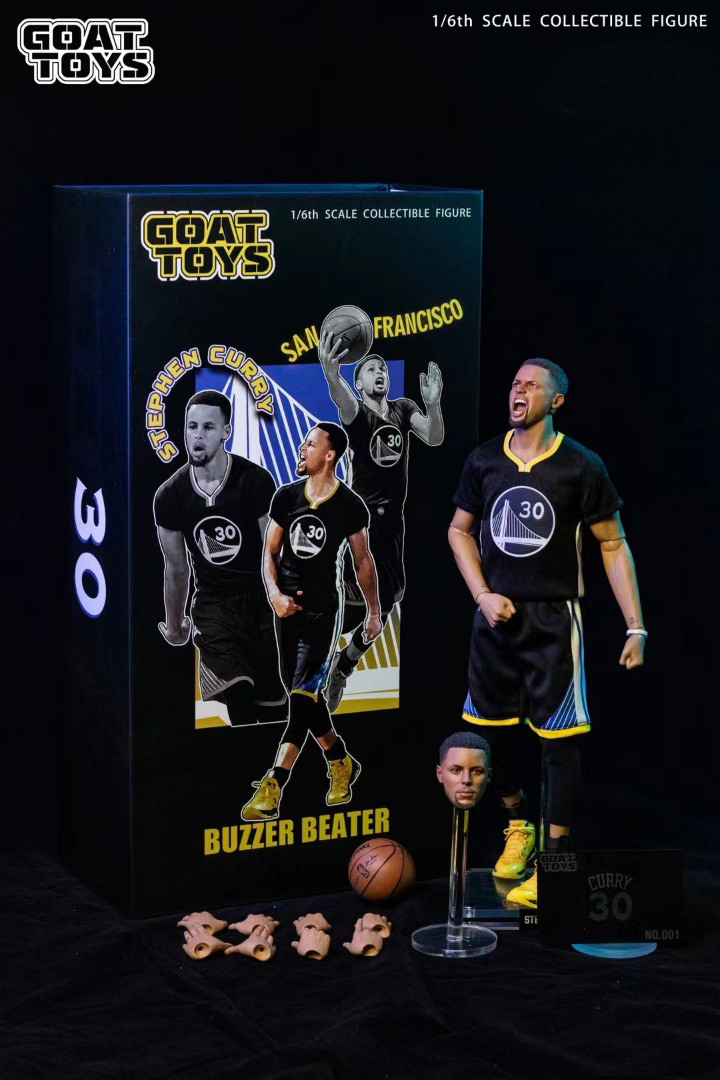 NBA Golden State Warriors Stephen Curry Thunder Set