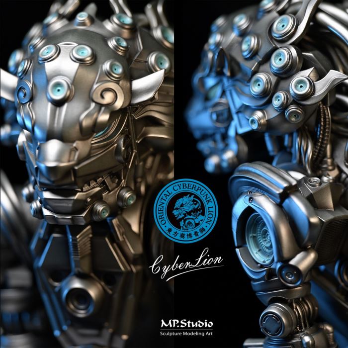 Lion's Fortune Cyber ​​Blue Lion - Cyber ​​Beast series