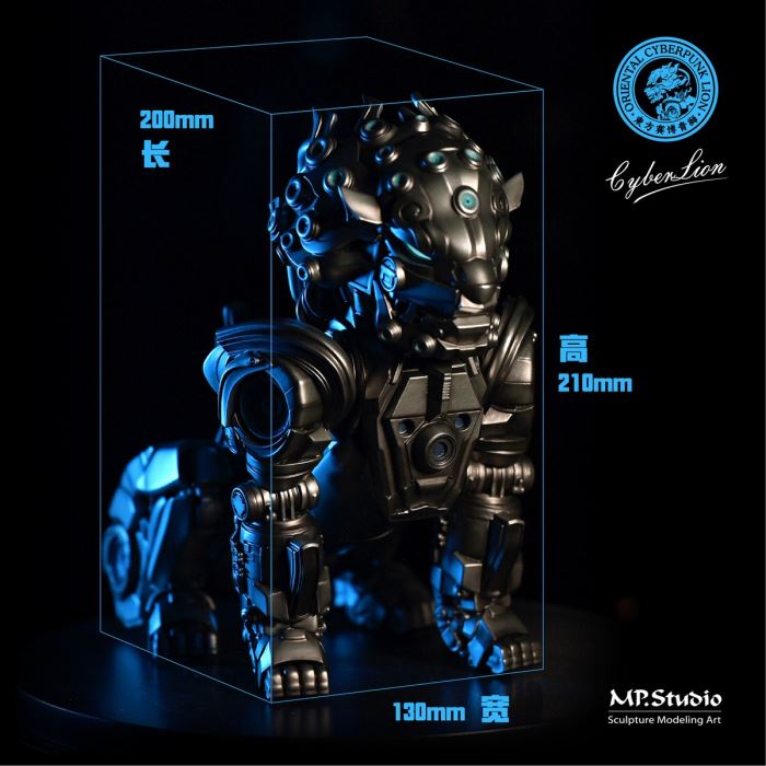 Lion's Fortune Cyber ​​Blue Lion - Cyber ​​Beast series