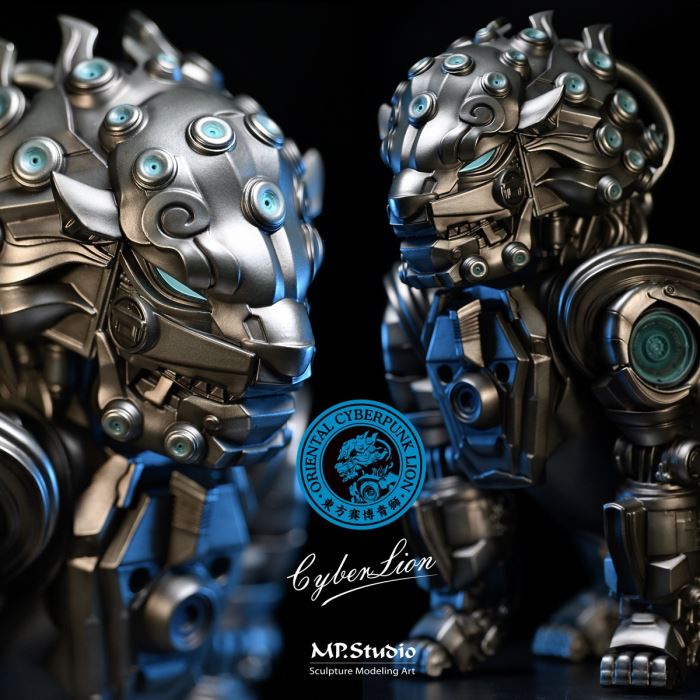Lion's Fortune Cyber ​​Blue Lion - Cyber ​​Beast series