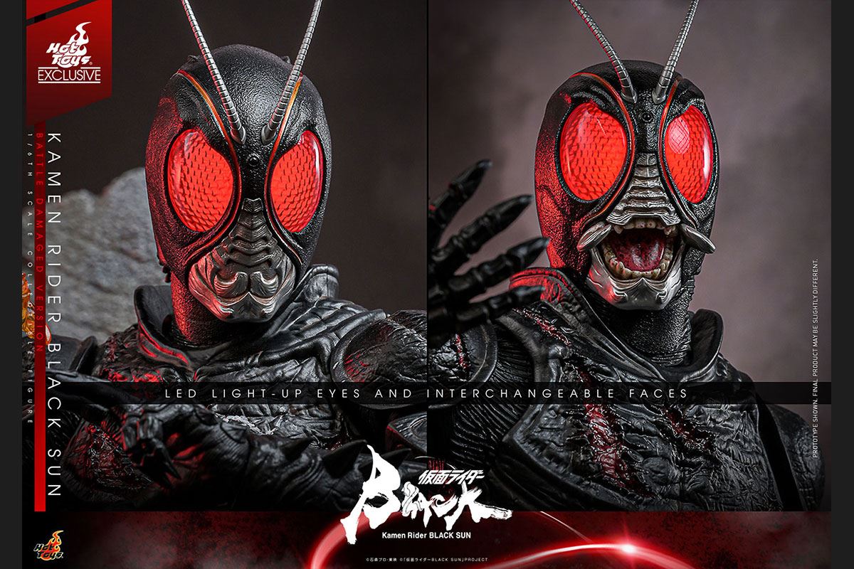 Kamen Rider Black Sun (battle damage version)