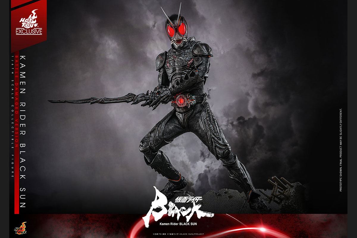 Kamen Rider Black Sun (battle damage version)