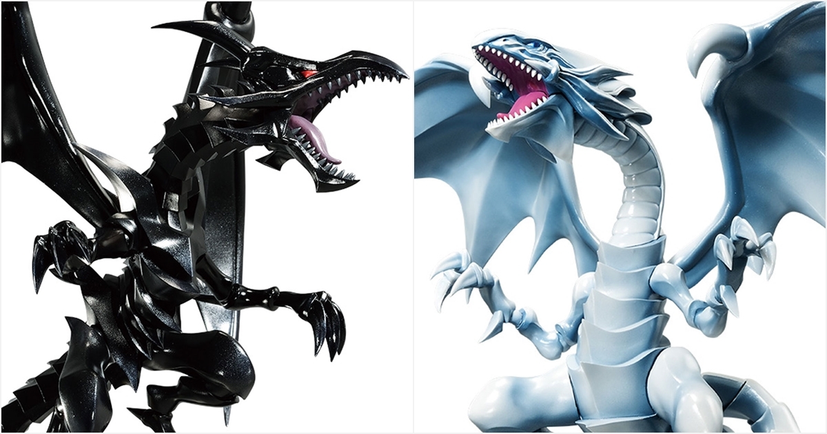 Blue Eyes White Dragon & Red Eyes Black Dragon - Yu-Gi-Oh!