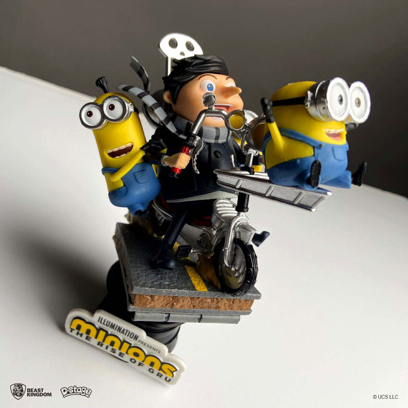 Diorama Stage-111 Minions: The Rise of Gru - Gru's Bike