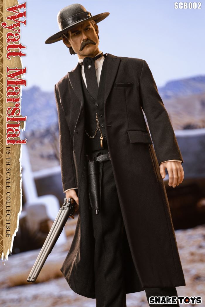 Western Cowboy Classic Tombstone Wyatt Marshal 1/6
