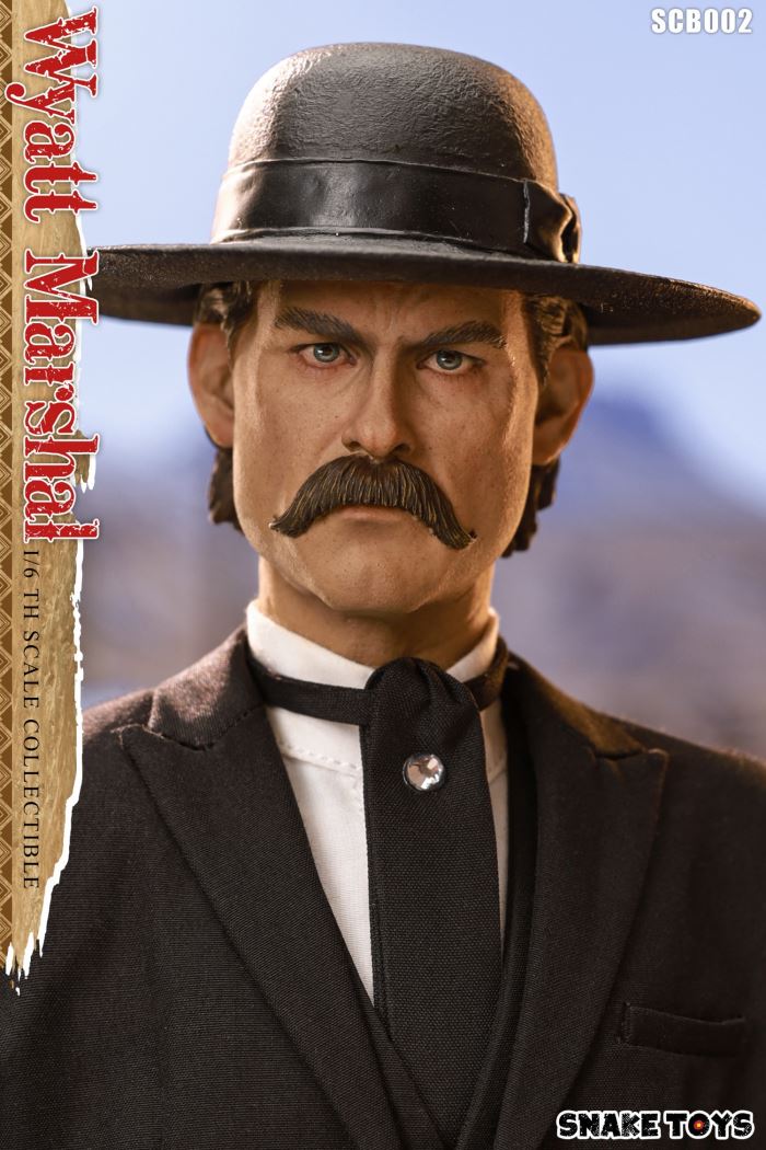 Western Cowboy Classic Tombstone Wyatt Marshal 1/6