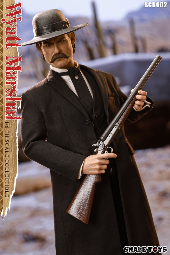 Western Cowboy Classic Tombstone Wyatt Marshal 1/6
