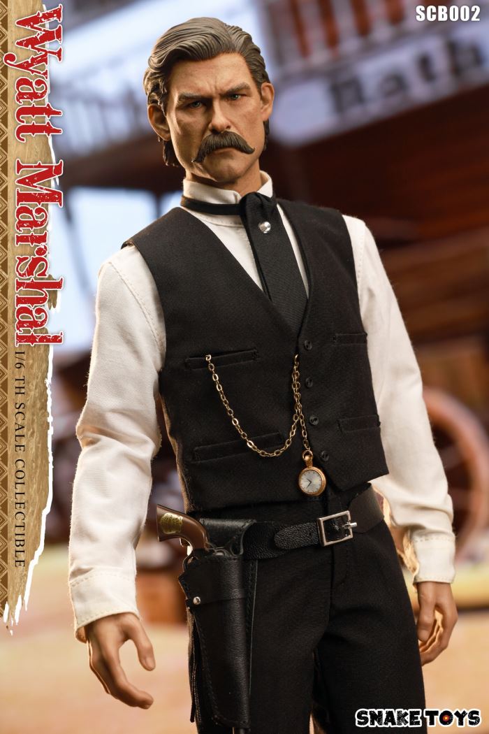Western Cowboy Classic Tombstone Wyatt Marshal 1/6