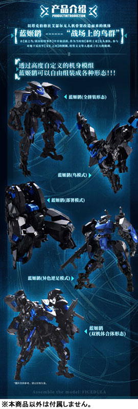 Bird/Binary Ficedula Plastic Model Kit