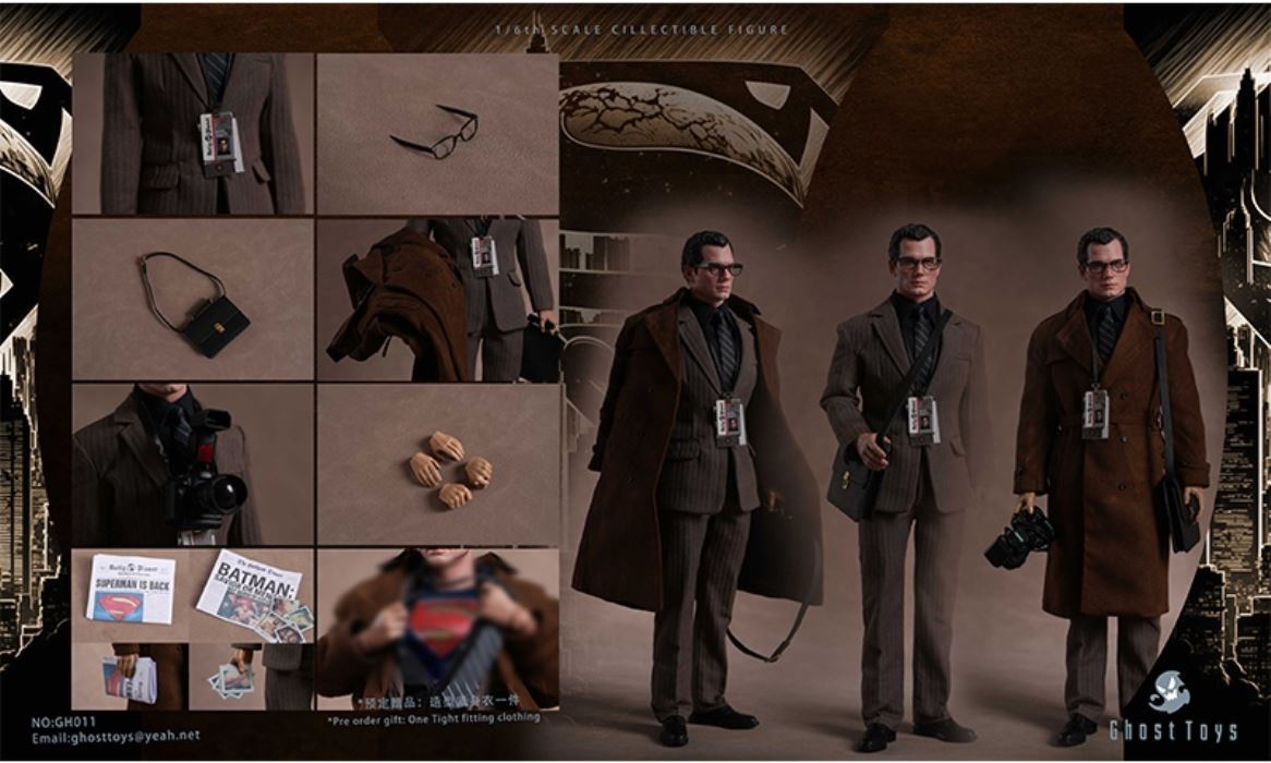 Superman journalist Clark 1/6