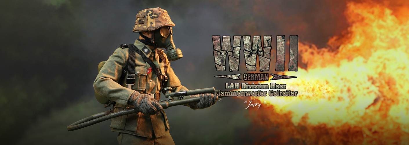 WWII German Guards Flametrooper-Jorg 1/6