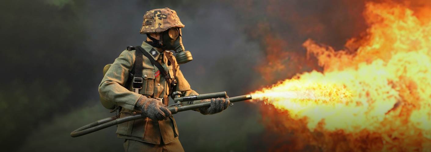 WWII German Guards Flametrooper-Jorg 1/6