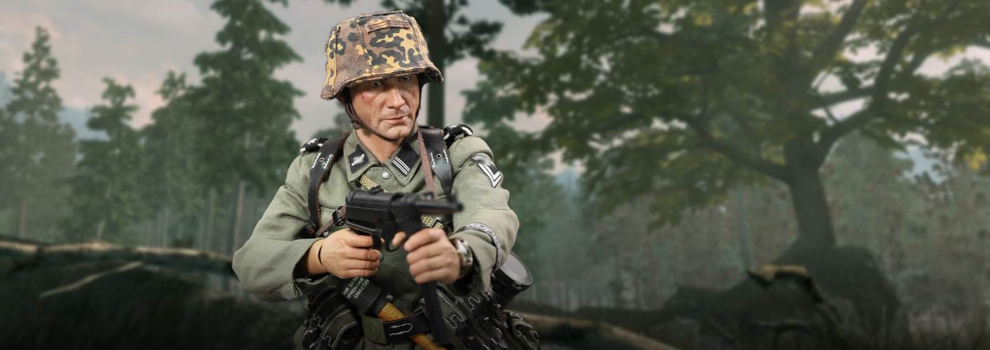 WWII German Guards Flametrooper-Jorg 1/6