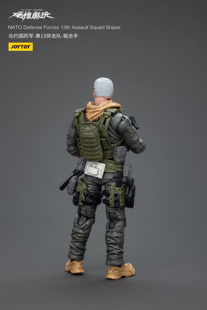 NATO Defense Forces 13th Commando - Sniper/Demolition Man/Assault Man 1/18