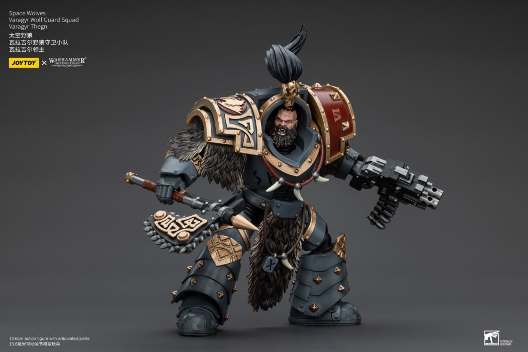 Space Wolves Valazir Wolf Guard Squad 1/18