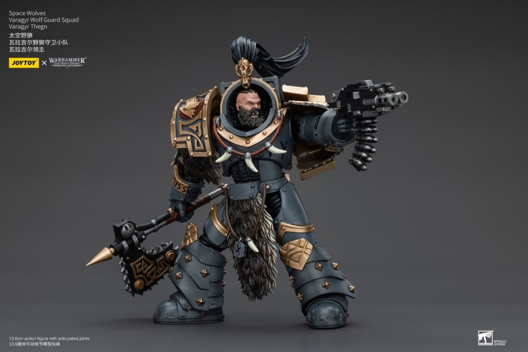 Space Wolves Valazir Wolf Guard Squad 1/18