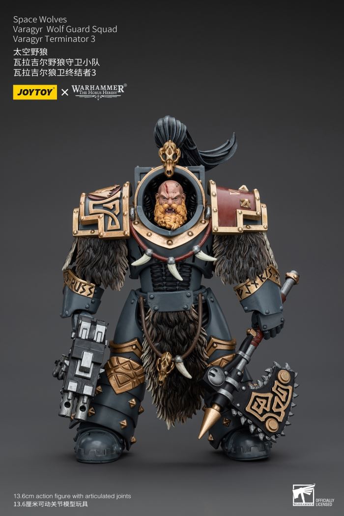 Space Wolves Valazir Wolf Guard Squad 1/18