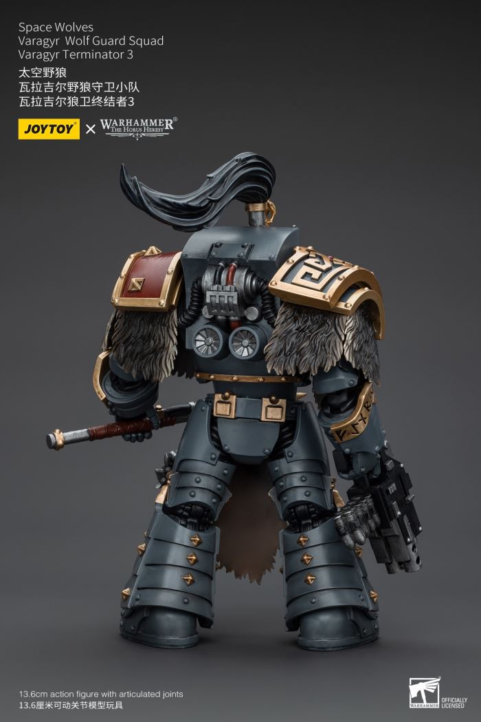 Space Wolves Valazir Wolf Guard Squad 1/18