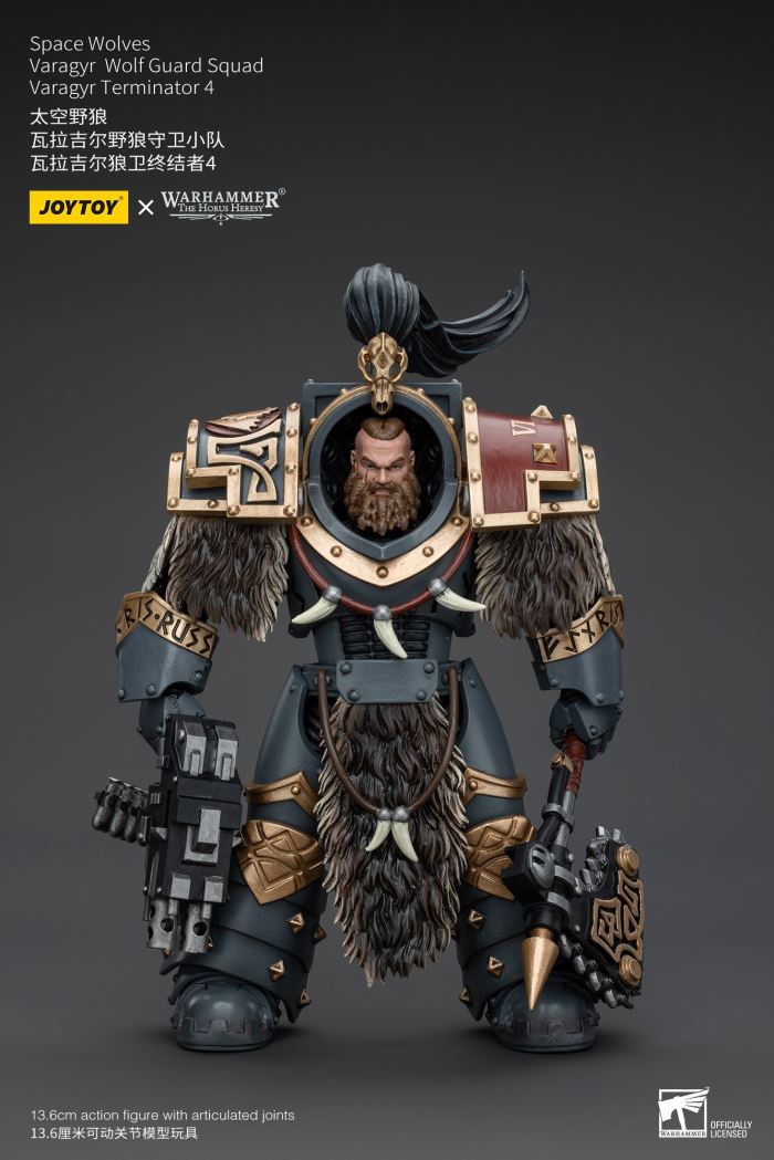 Space Wolves Valazir Wolf Guard Squad 1/18