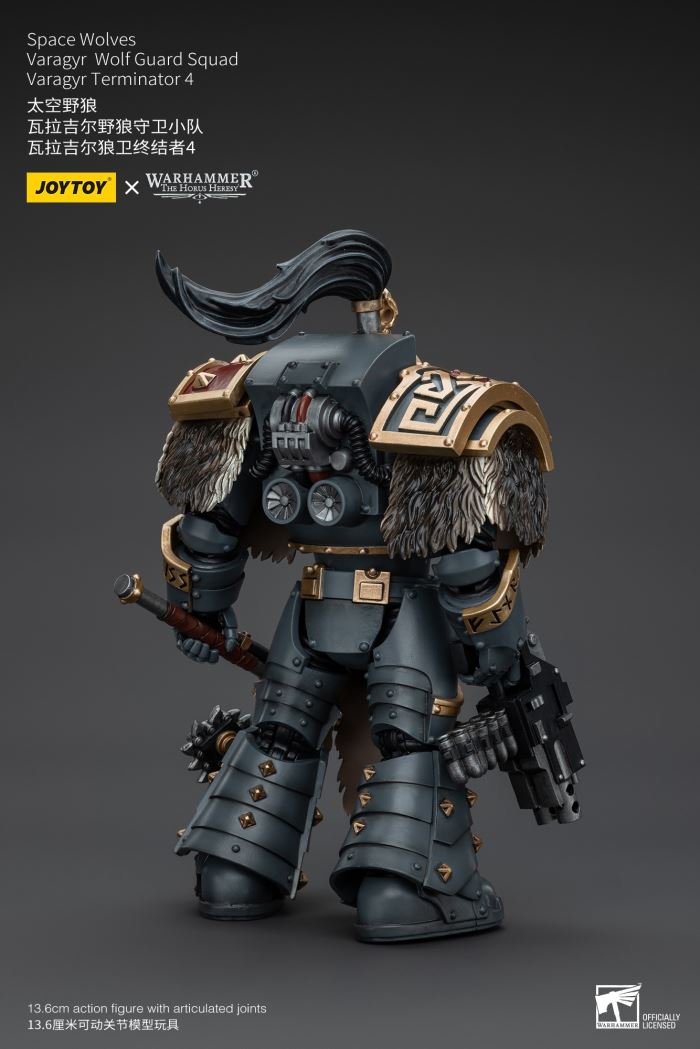 Space Wolves Valazir Wolf Guard Squad 1/18