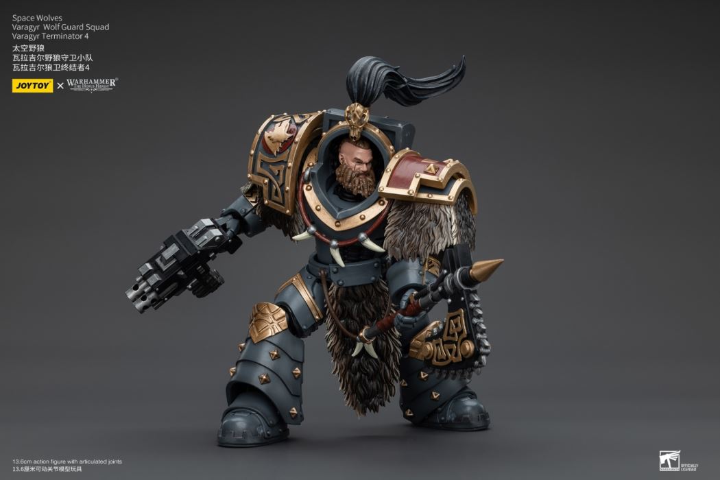 Space Wolves Valazir Wolf Guard Squad 1/18