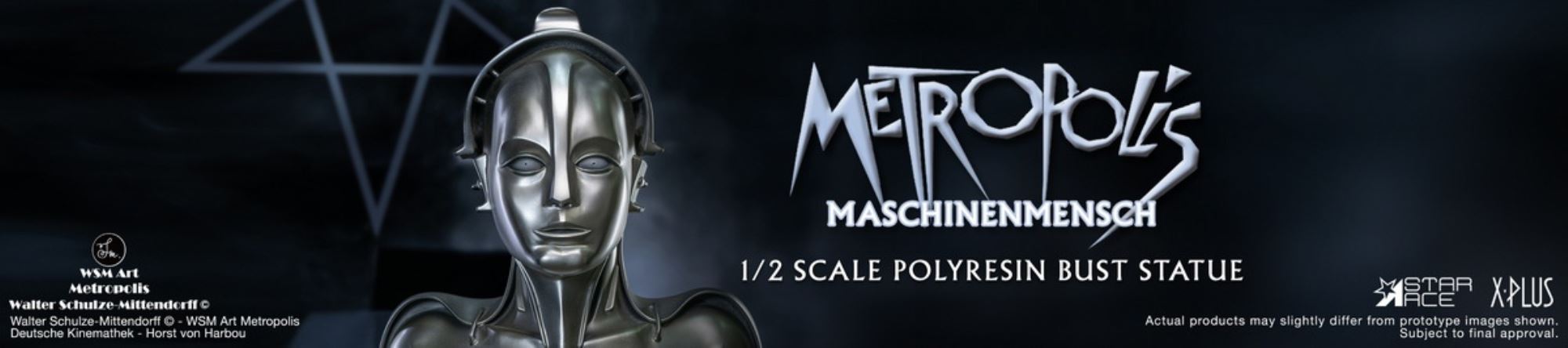 Metropolis Robot Maria Bust 1/2