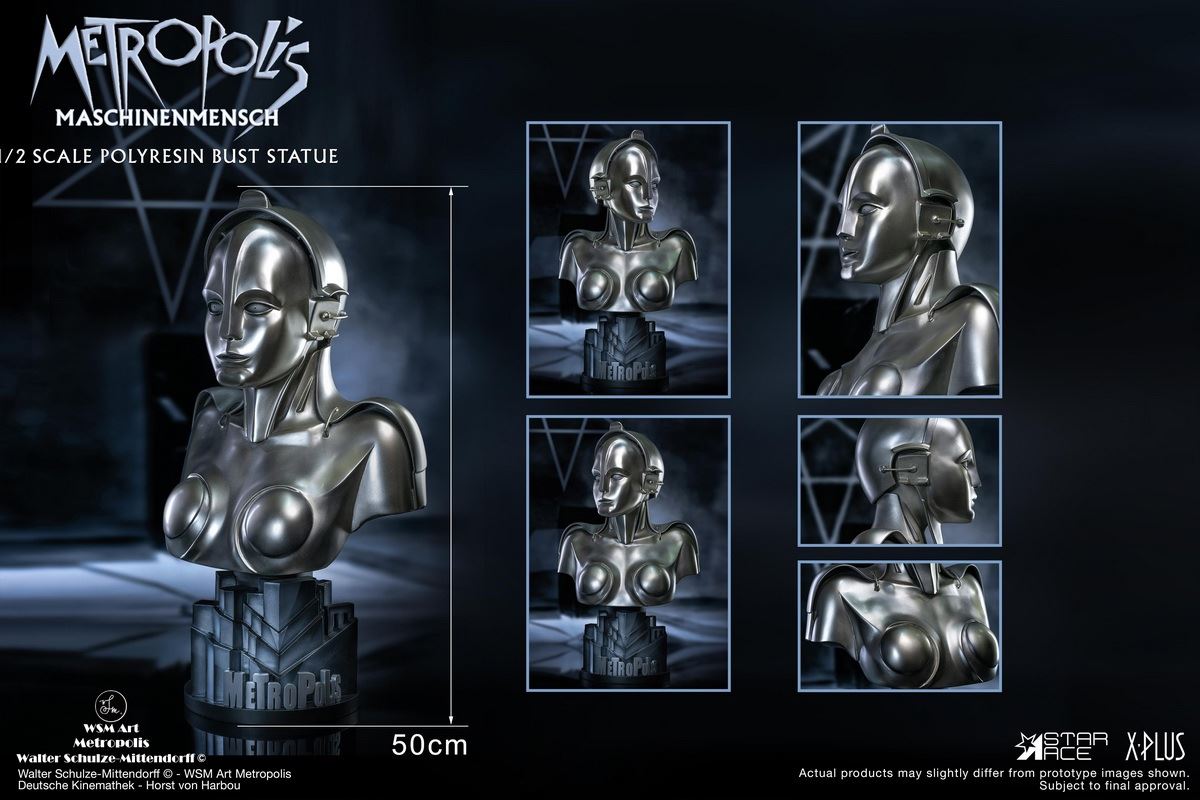 Metropolis Robot Maria Bust 1/2