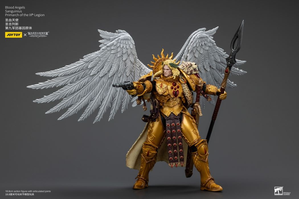 Blood Angels Sanguinius IX Legion Primarch & Archon of the Exemplar Blade 1/18