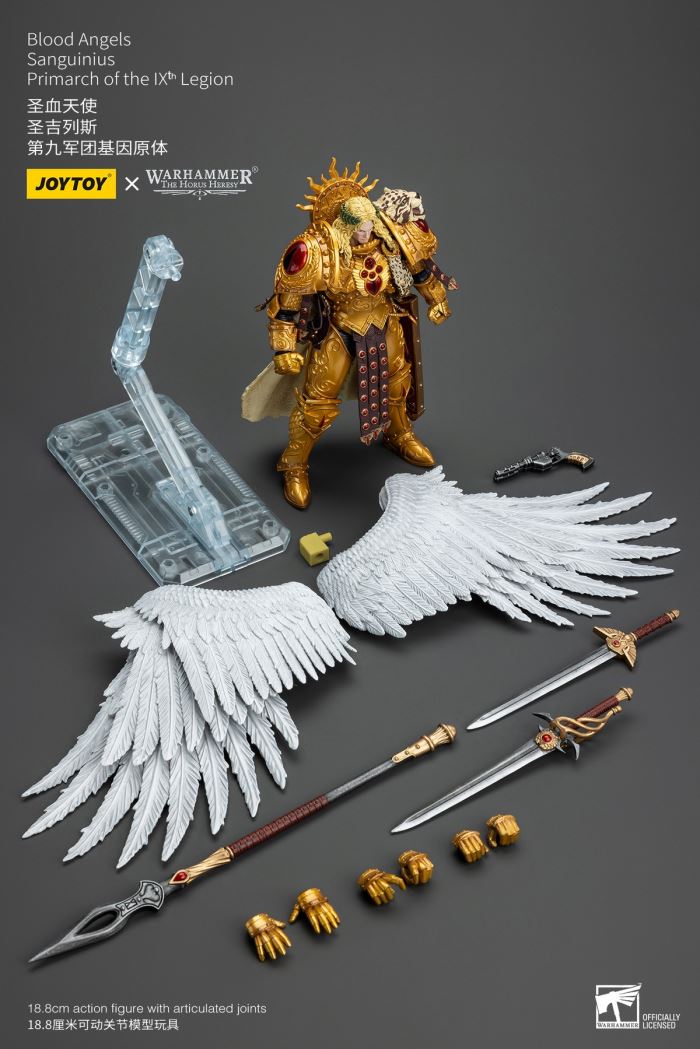 Blood Angels Sanguinius IX Legion Primarch & Archon of the Exemplar Blade 1/18