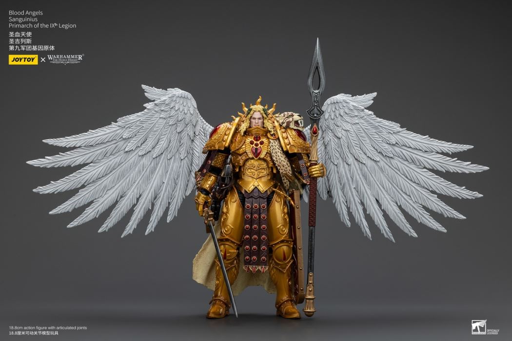 Blood Angels Sanguinius IX Legion Primarch & Archon of the Exemplar Blade 1/18