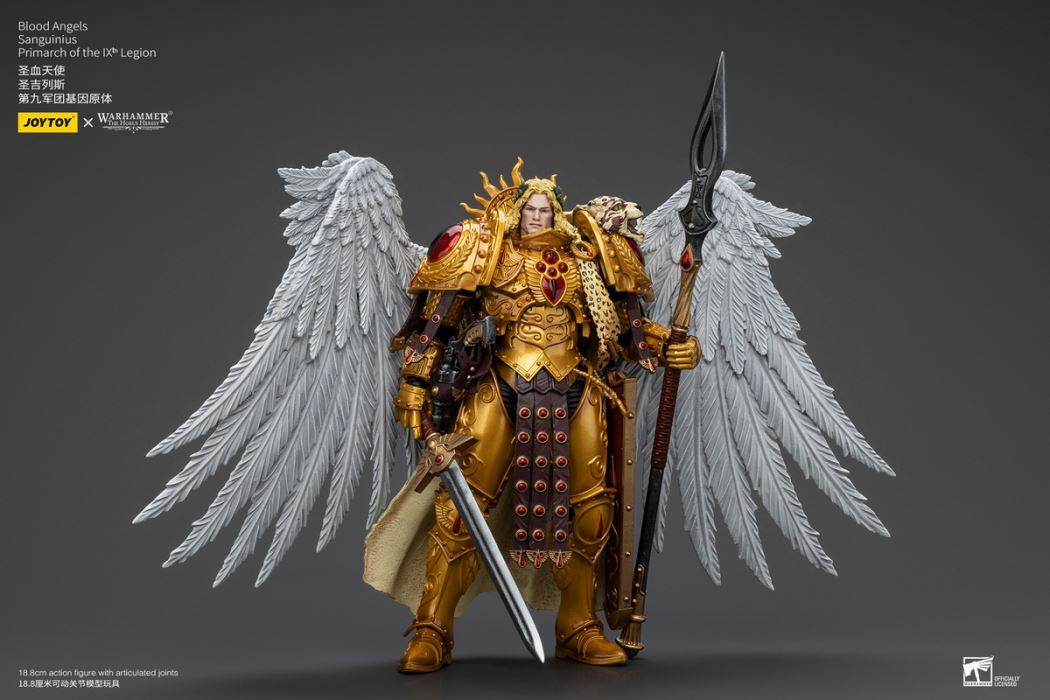 Blood Angels Sanguinius IX Legion Primarch & Archon of the Exemplar Blade 1/18