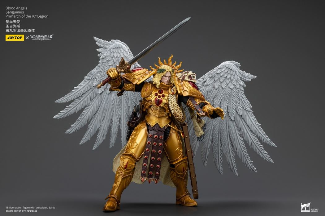 Blood Angels Sanguinius IX Legion Primarch & Archon of the Exemplar Blade 1/18
