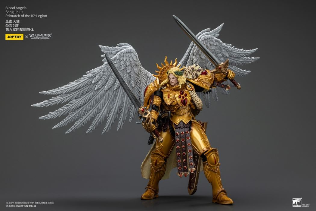 Blood Angels Sanguinius IX Legion Primarch & Archon of the Exemplar Blade 1/18