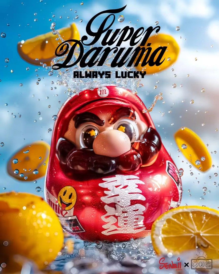 Super Daruma Lucky Mario