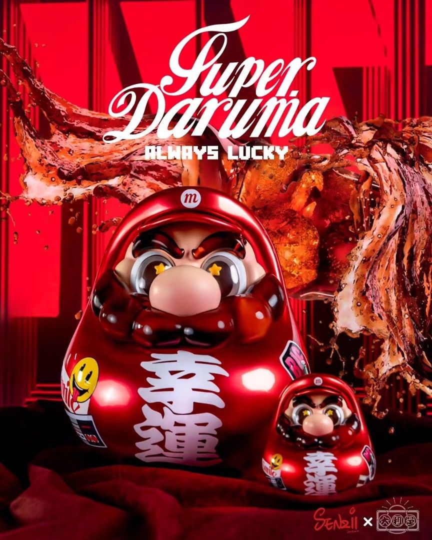 Super Daruma Lucky Mario