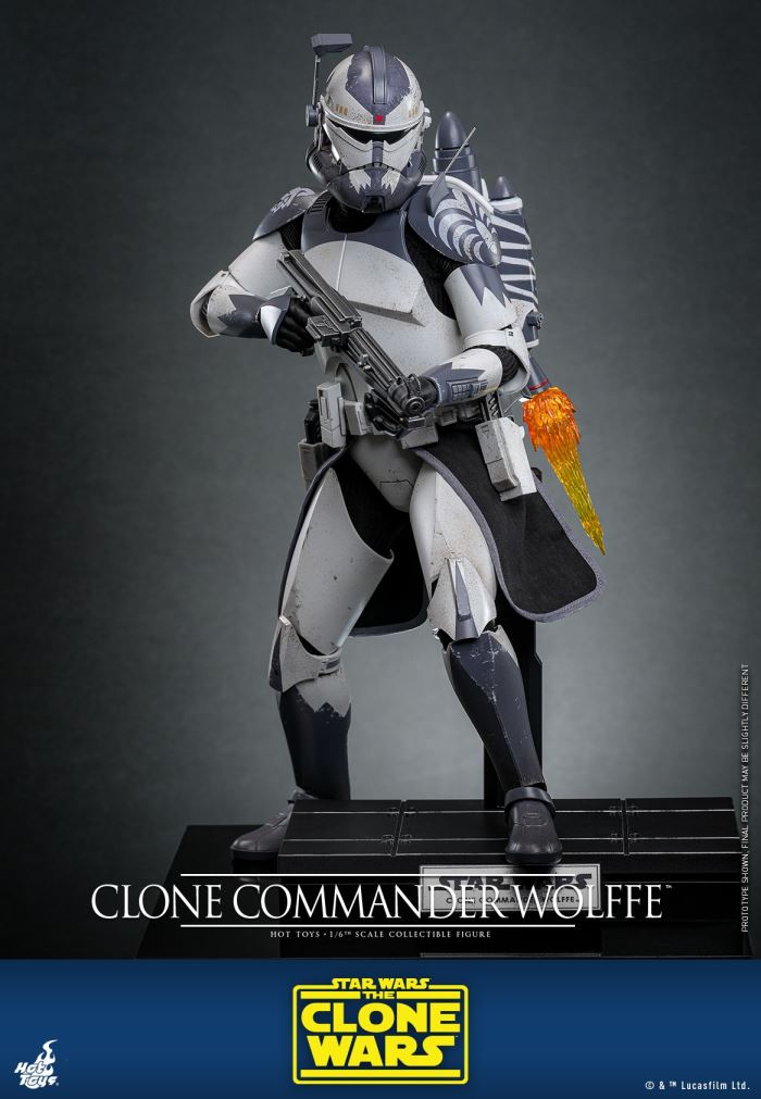 Clone Commander Wolfe - Star Wars: The Clone Wars