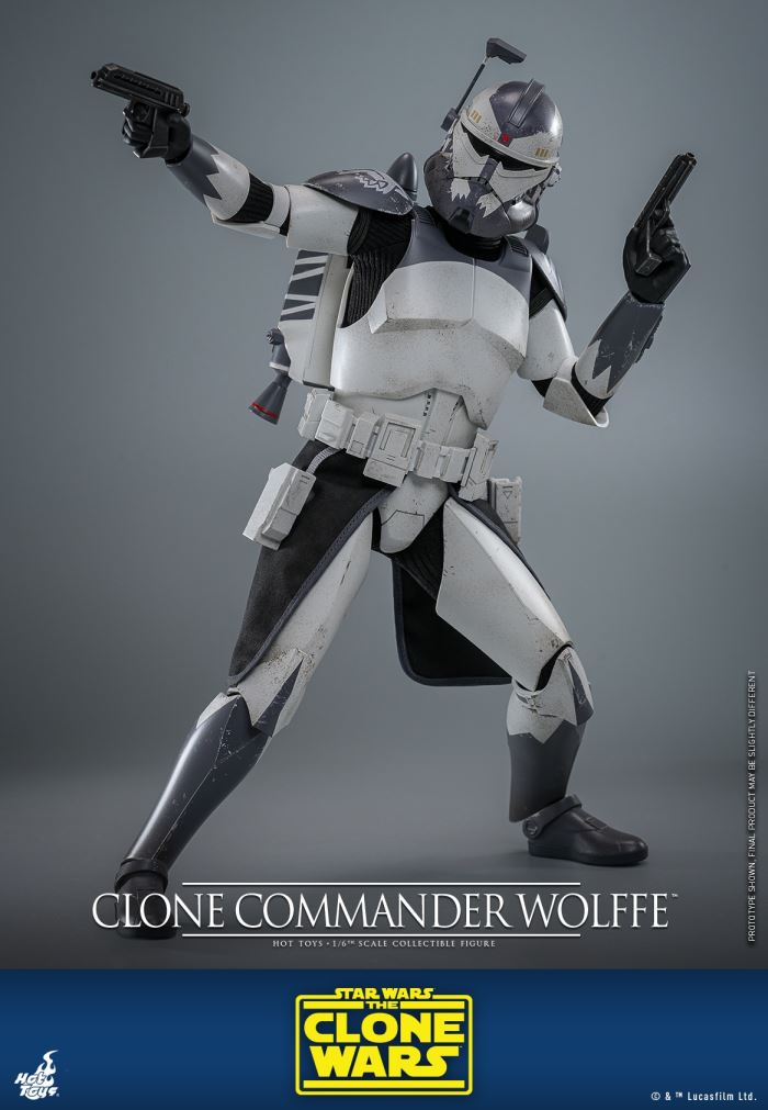Clone Commander Wolfe - Star Wars: The Clone Wars