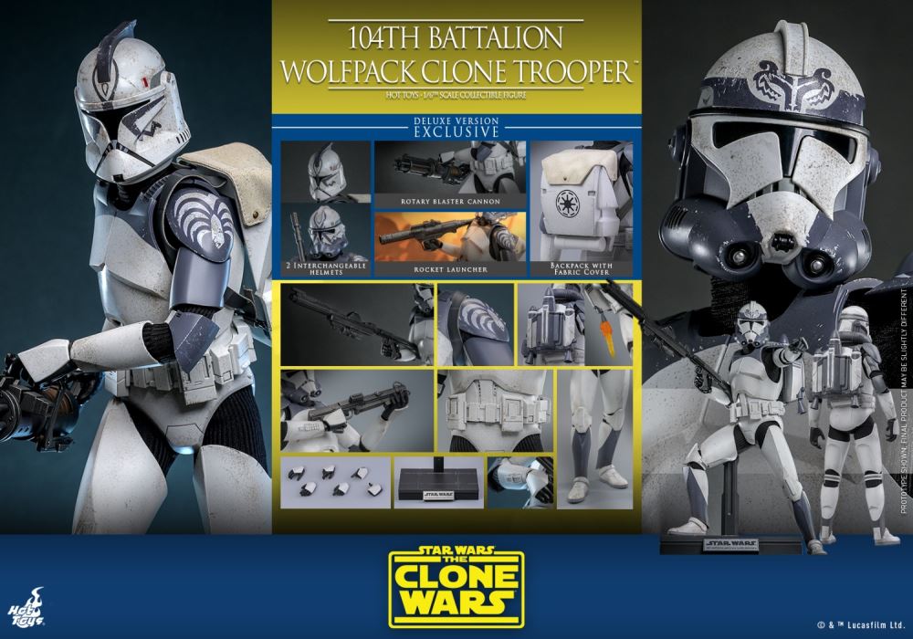 104th Battalion Wolf Clone Troopers - Star Wars: The Clone Wars