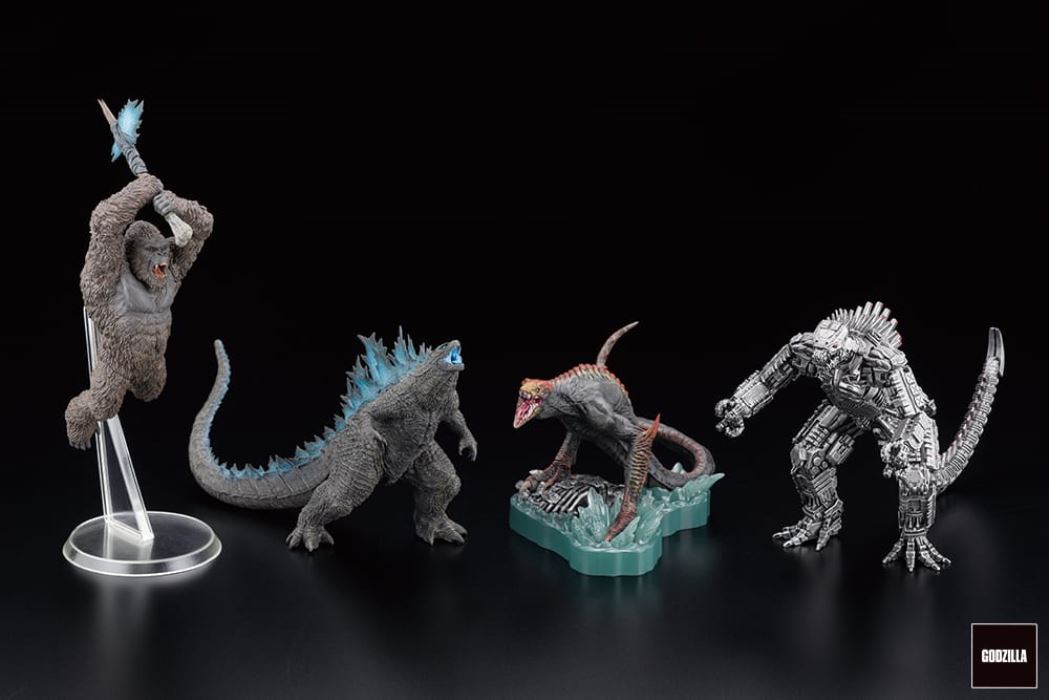 Godzilla Movie Series Doll Set
