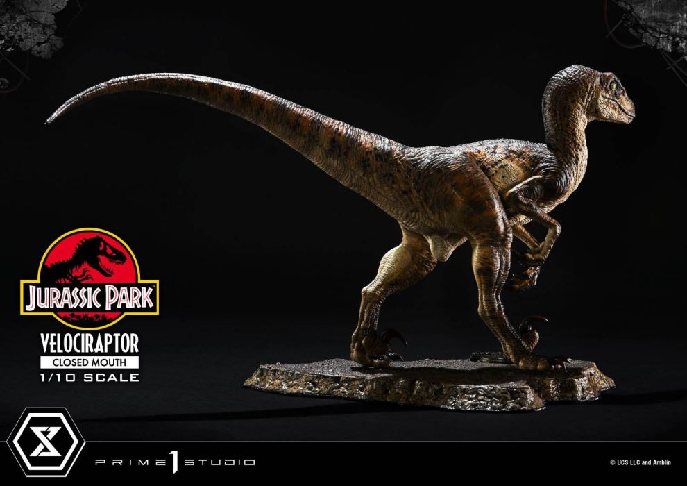 Jurassic Park (Film) Velociraptor Closed Mouth