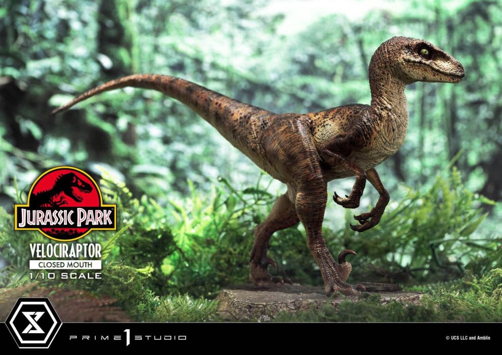 Jurassic Park (Film) Velociraptor Closed Mouth