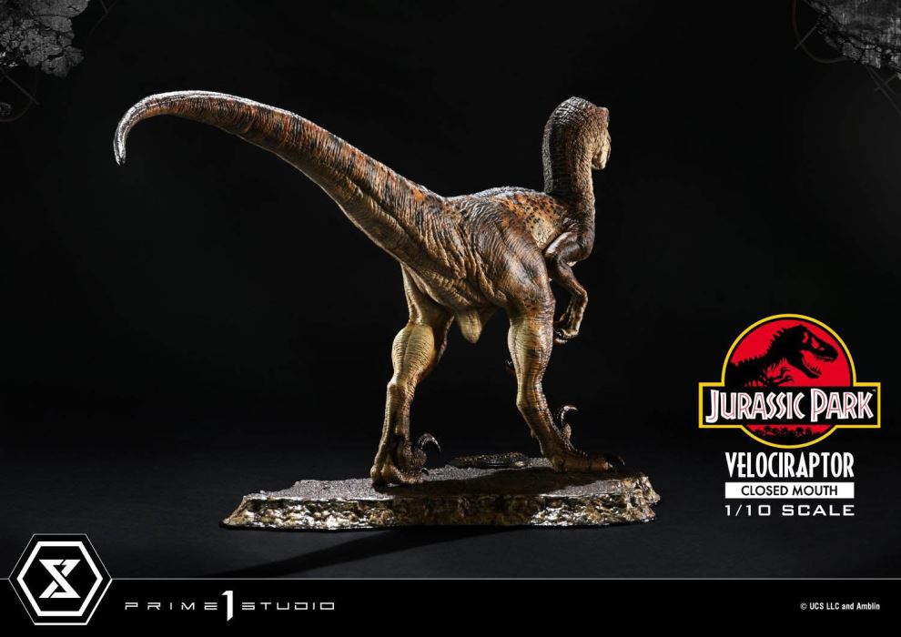 Jurassic Park (Film) Velociraptor Closed Mouth
