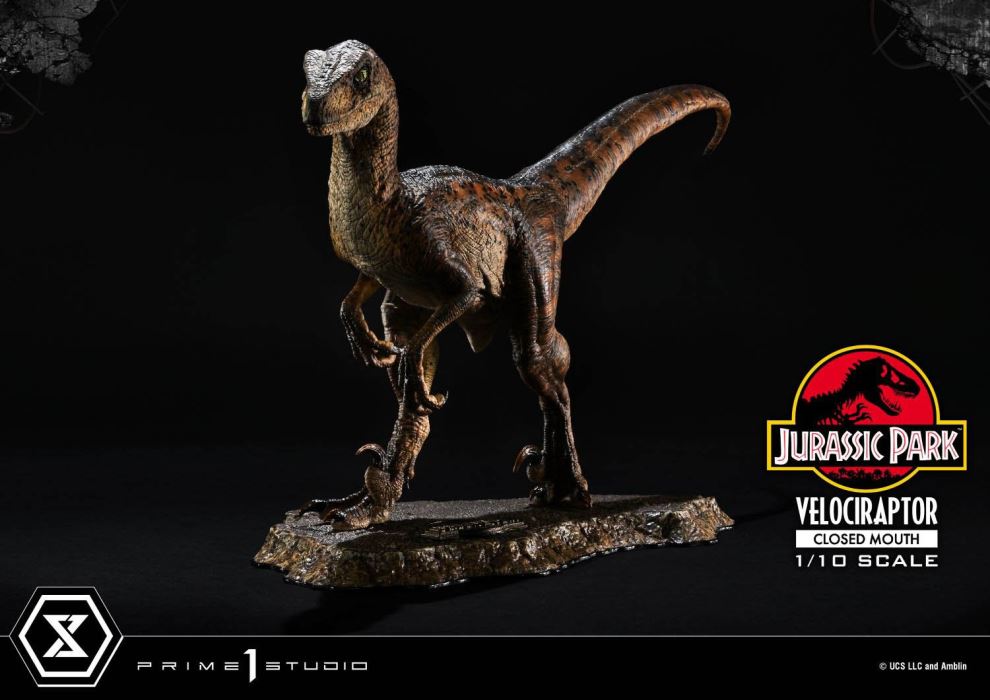 Jurassic Park (Film) Velociraptor Closed Mouth