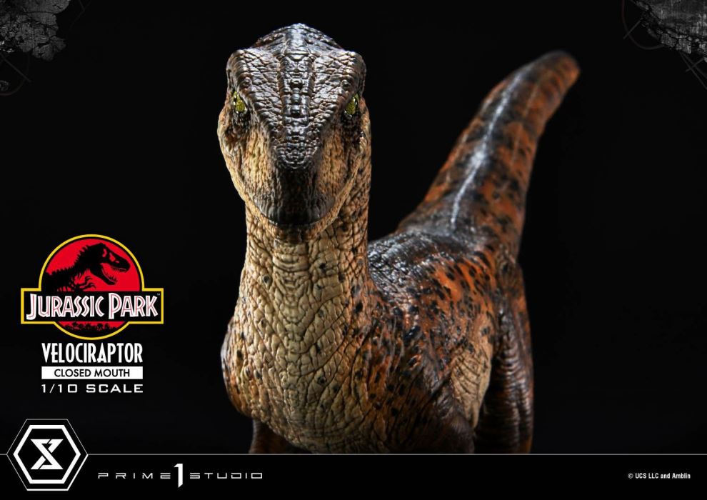 Jurassic Park (Film) Velociraptor Closed Mouth