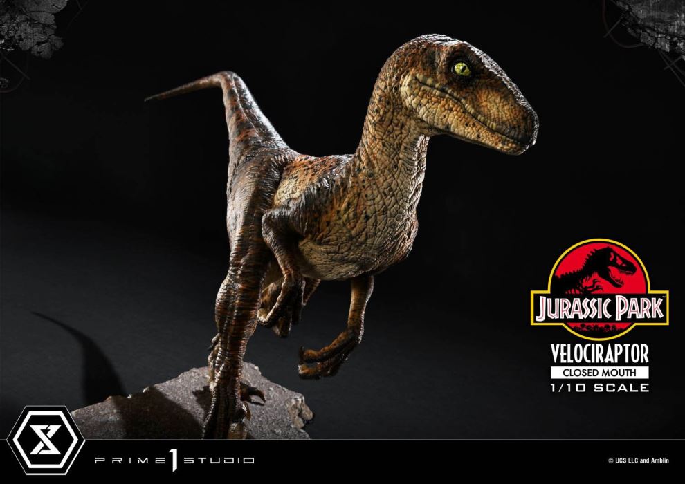 Jurassic Park (Film) Velociraptor Closed Mouth