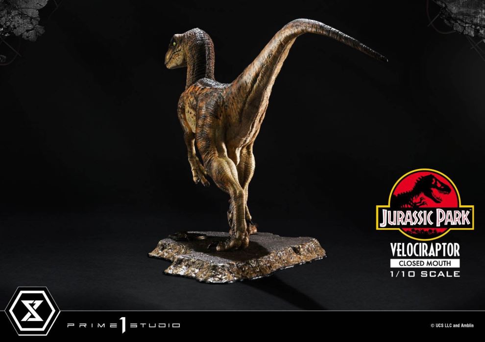 Jurassic Park (Film) Velociraptor Closed Mouth