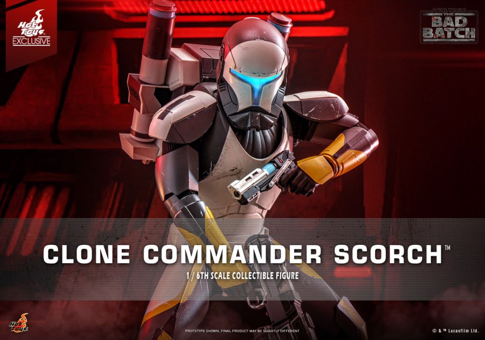 Clone Commander Scorch - Star Wars: Alien Squad 1/6
