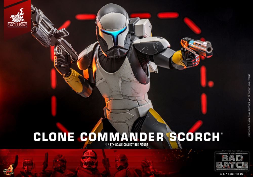 Clone Commander Scorch - Star Wars: Alien Squad 1/6